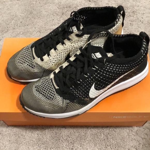 nike flyknit racer g golf shoes